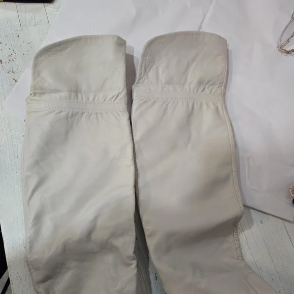 Marc Fisher MF New Cinch Knee High Leather Heeled Boots Size 6.5 - Picture 14 of 14